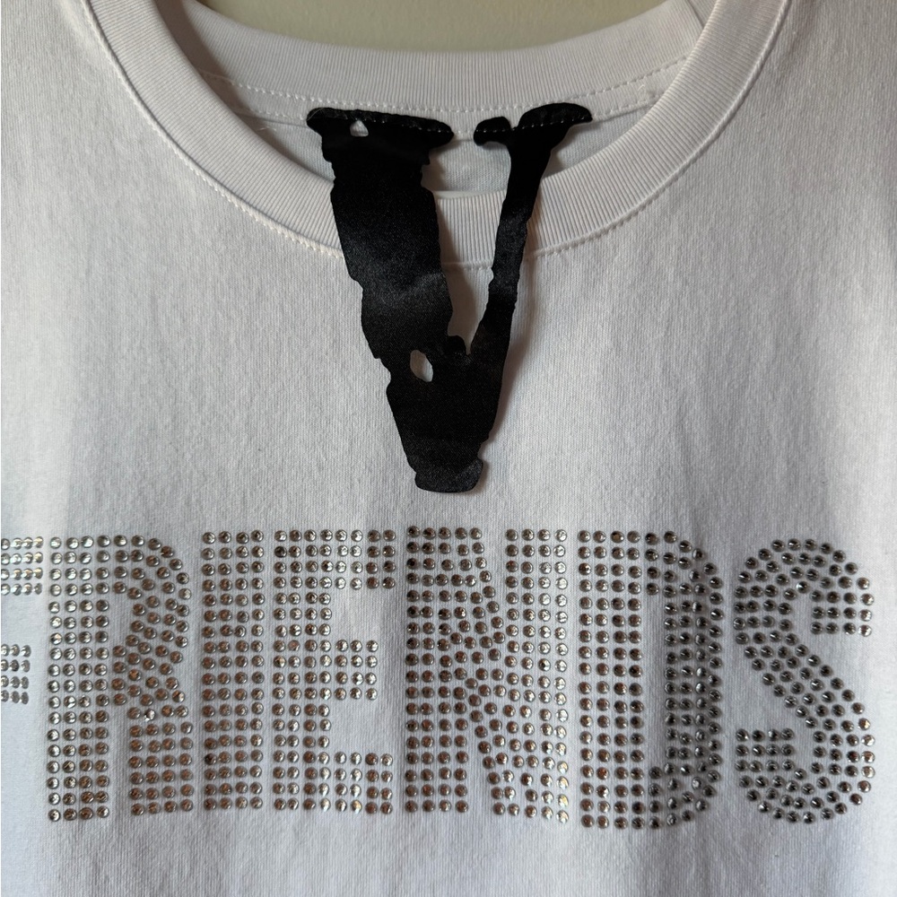 VLONE White 'FRIENDS' Graphic Tee